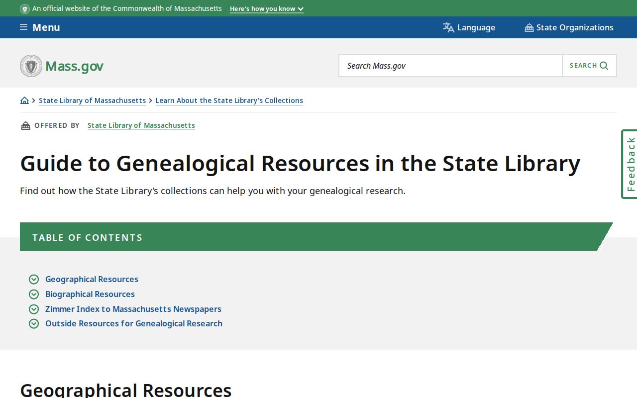 Stoughton residents directory State Library genealogy resources